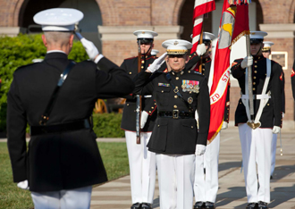 military salute